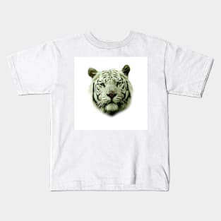 White tiger Kids T-Shirt